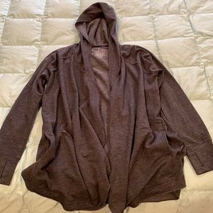 Dark gray cardigan